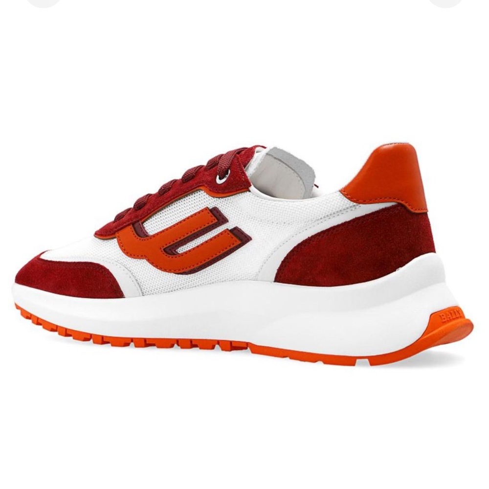 ❤️SOLD❤️ New! BALLY Demmy Mesh & Leather Low Top Sneakers - Picture 3 of 16